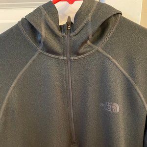 Men's North Face Quarter-Zip with Hood - Medium